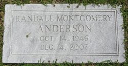 Anderson, Randall Headstone