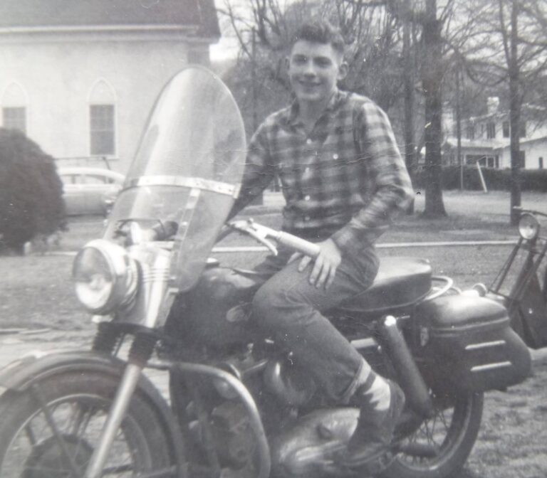 Hall, Paul On Motorbike